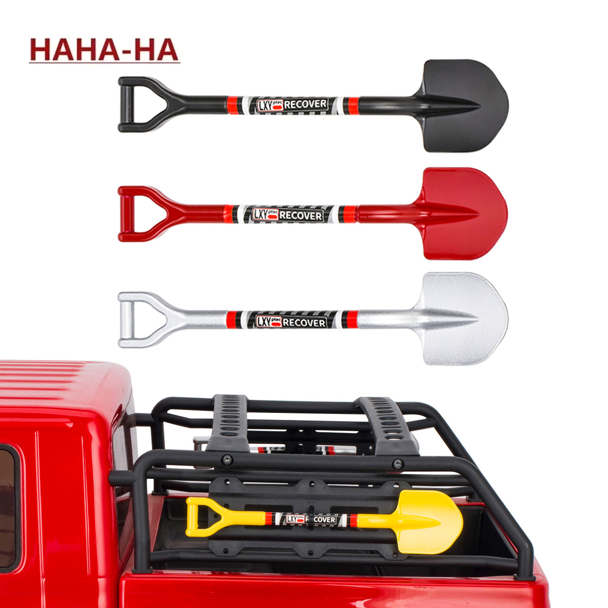 Rc Hobby Tools - Simulated Metal Shovel Decoration 105x25mm for