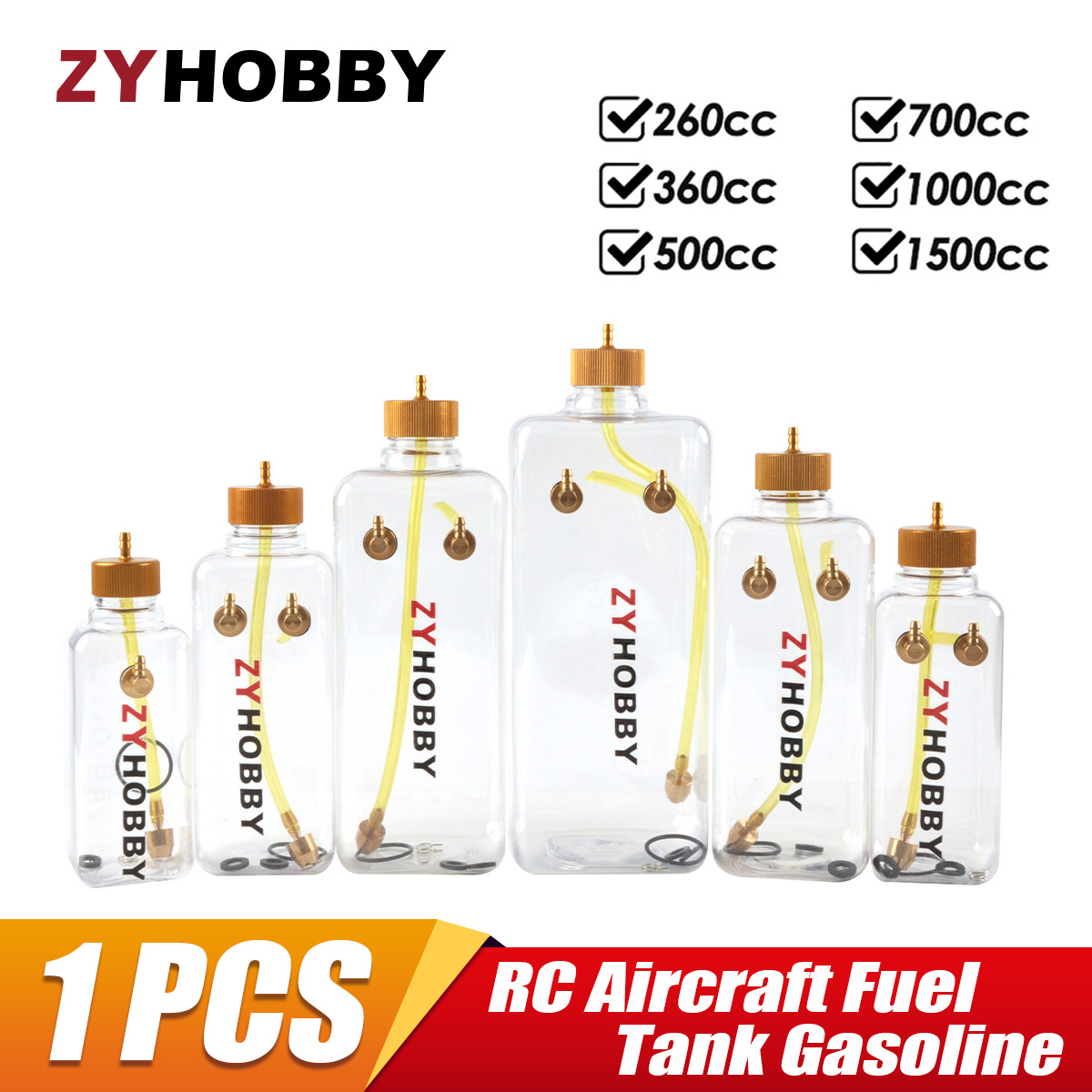 Rc Hobby Tools - Mới RC Bình Nhiên Liệu Nhựa