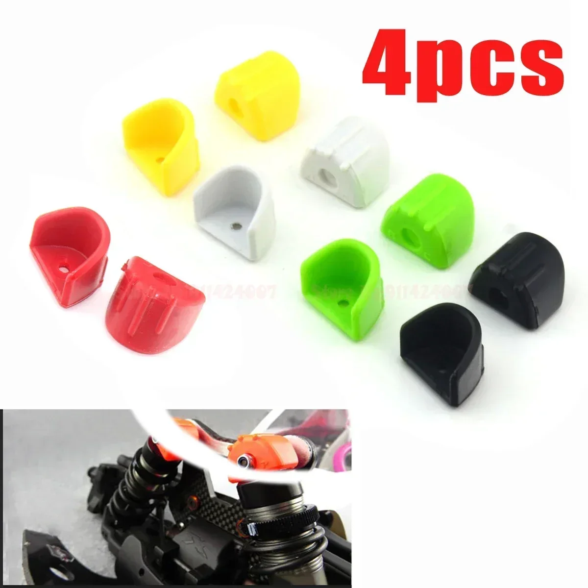 4PCS Shock Absorber & Hydrauli - đánh giá và giá Rc Hobby Dump Truck