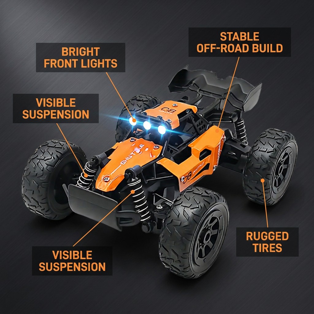 4WD RC Car 1:32 Scale Off-Road - đánh giá và giá Rc Hobby Dump Truck