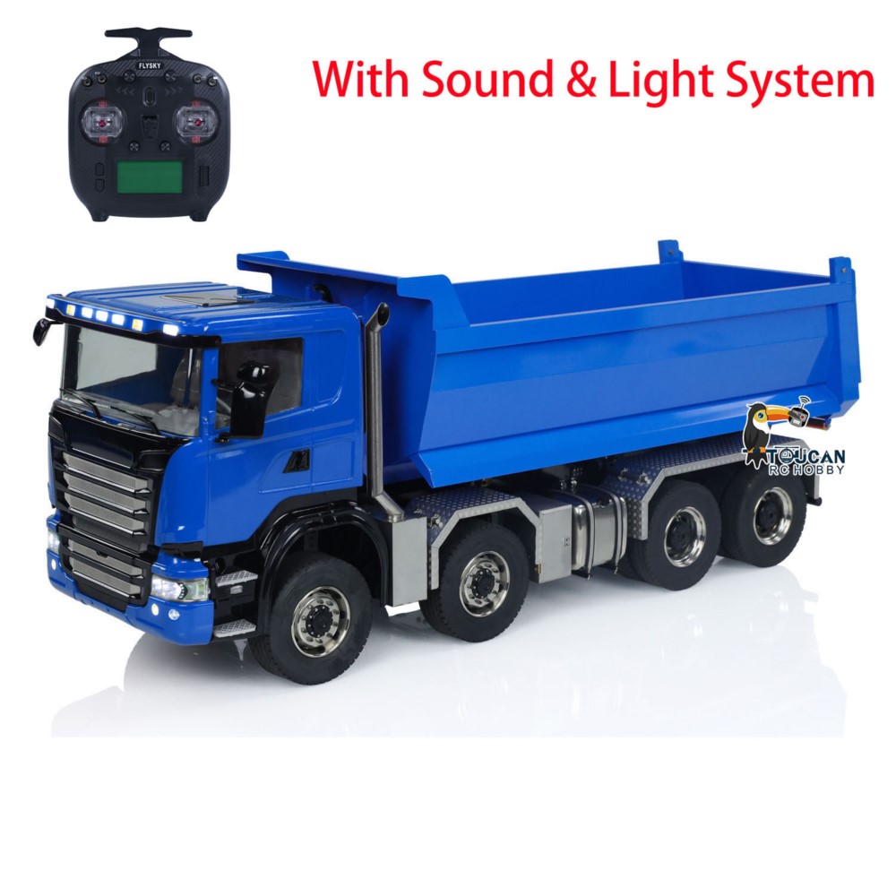 8x8 RC 1/14 Hydraulic Roll On  - đánh giá và giá Rc Hobby Dump Truck