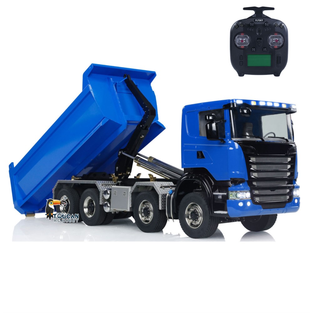 8x8 RC 1/14 Hydraulic Roll On  - đánh giá và giá Rc Hobby Dump Truck
