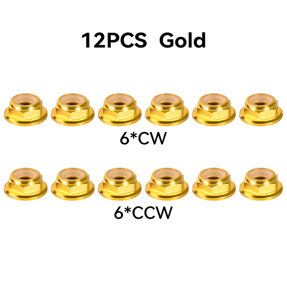 12pcs M5 Motor Screw Nuts Alum - đánh giá và giá Rc Hobby Tools