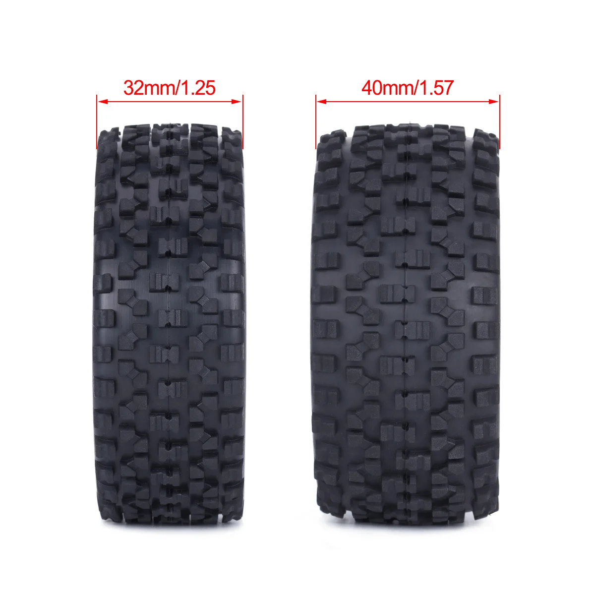 4 Pcs 88mm Buggy Tires Wheel T - đánh giá và giá Rc Hobby Dump Truck
