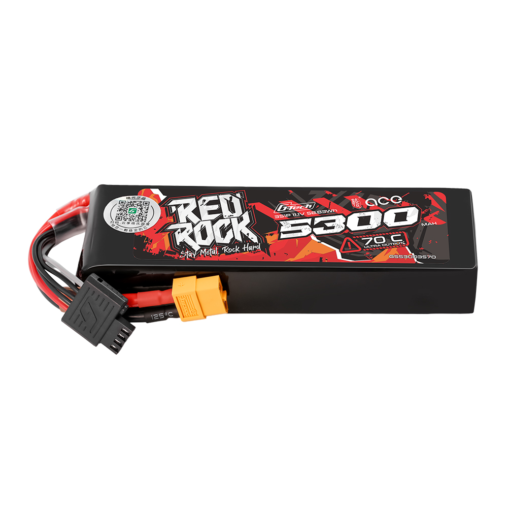 G-TECH ACE RedRock 5300mAh 70C - đánh giá và giá Rc Hobby Tech
