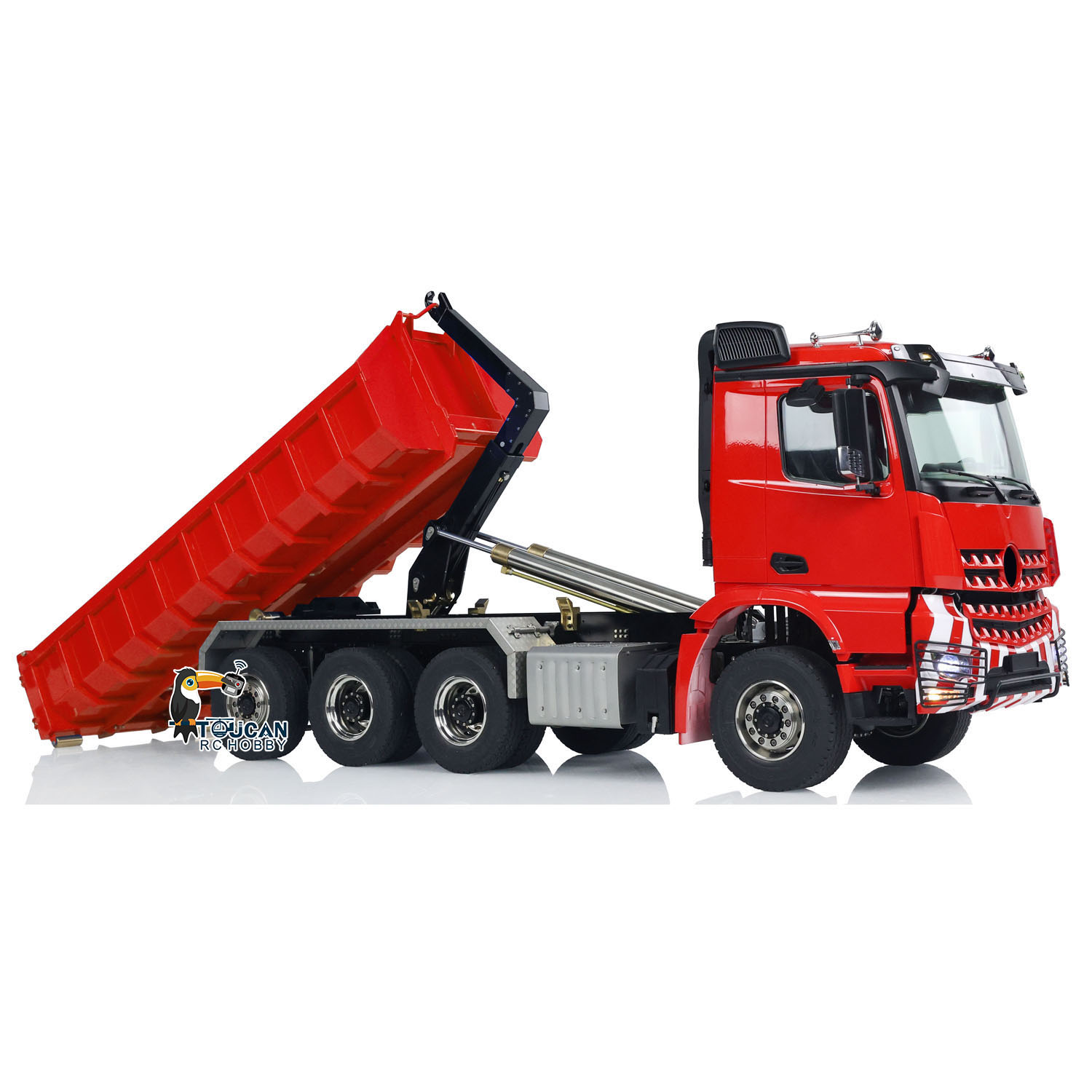 1/14 8x8 RC Hydraulic Full-dum - đánh giá và giá Rc Hobby Dump Truck