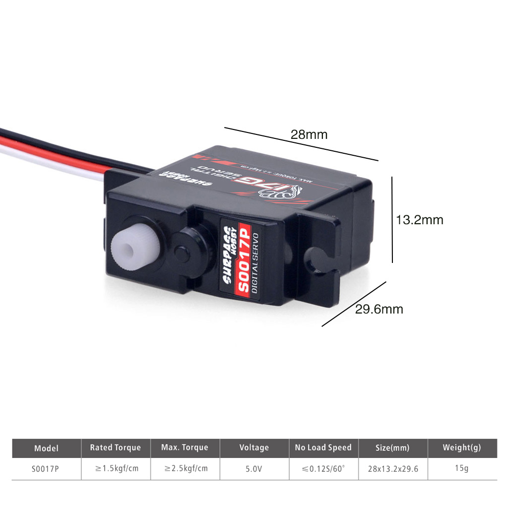 SURPASS Hobby 17g Micro Mini S - đánh giá và giá Rc Hobby Online